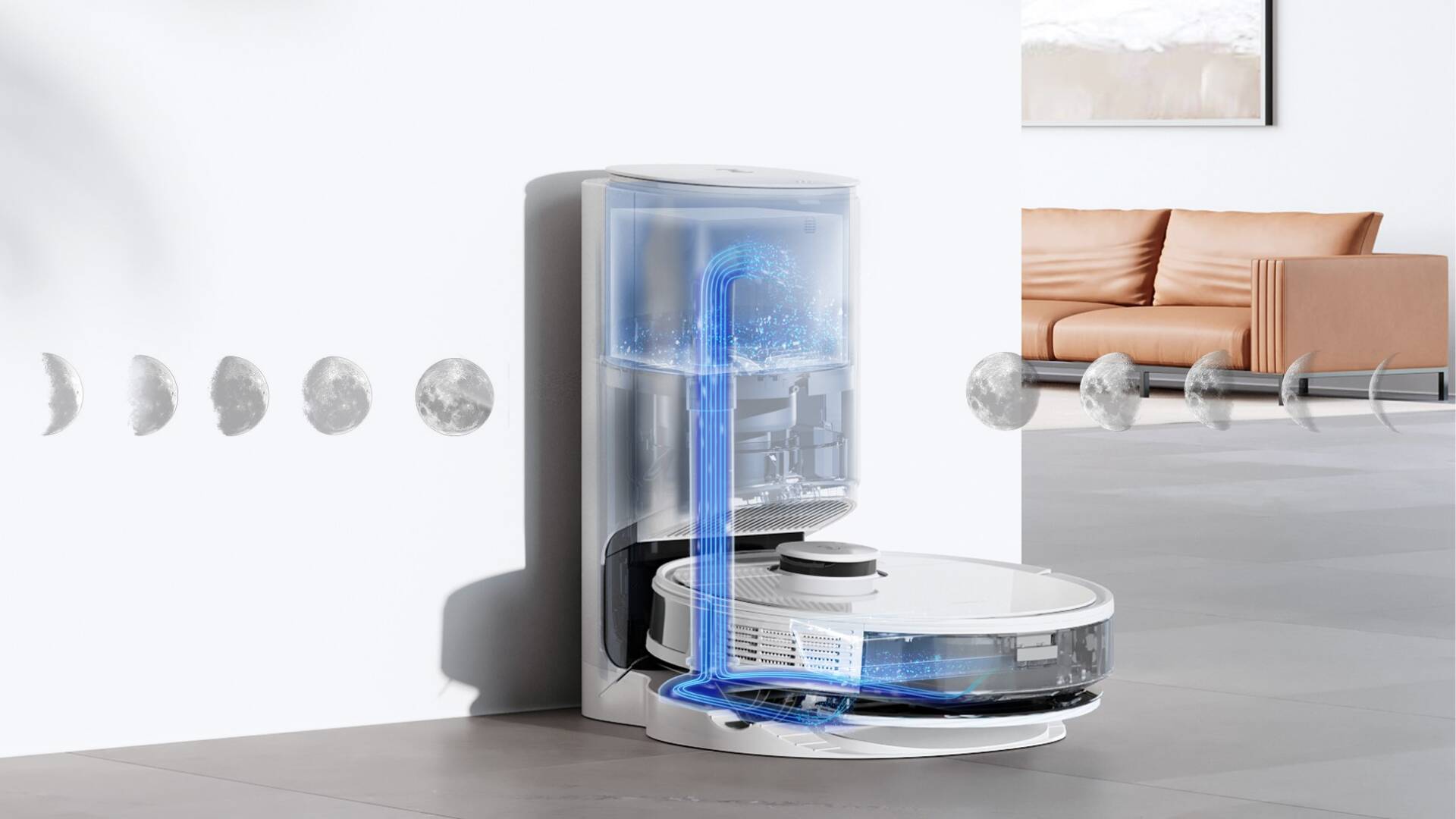 Base Di Ricarica Per Ecovacs Deebot Robot Aspirapolvere - Compatibile Con DEEBOT OZMO U2, N79, N79S, N79W+, N79SE - 3