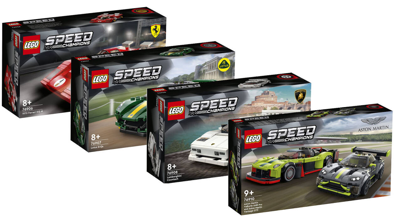 LEGO Speed Champions: le immagini ufficiali dei set 2022! - Tom's Hardware