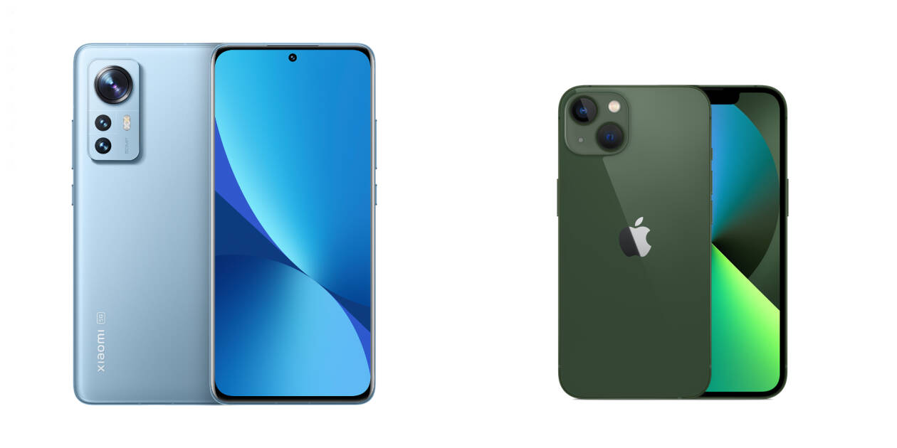 Xiaomi 12 vs iPhone 13, la sfida tra top di gamma essenziali Tom