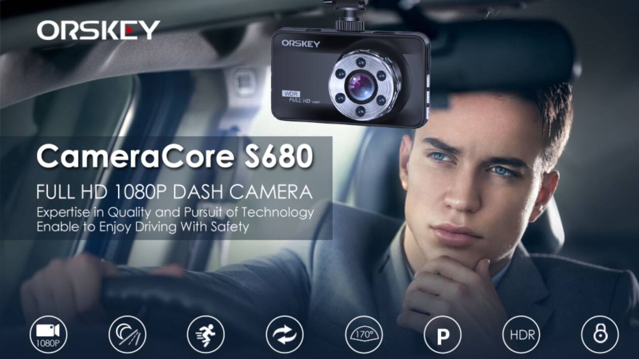 Questa dashcam è tra le preferite su Amazon, e oggi costa solo 42