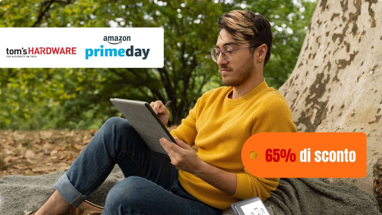 Prime Day tutti i modelli Kindle in sconto, anche Oasis e Scribe Tom