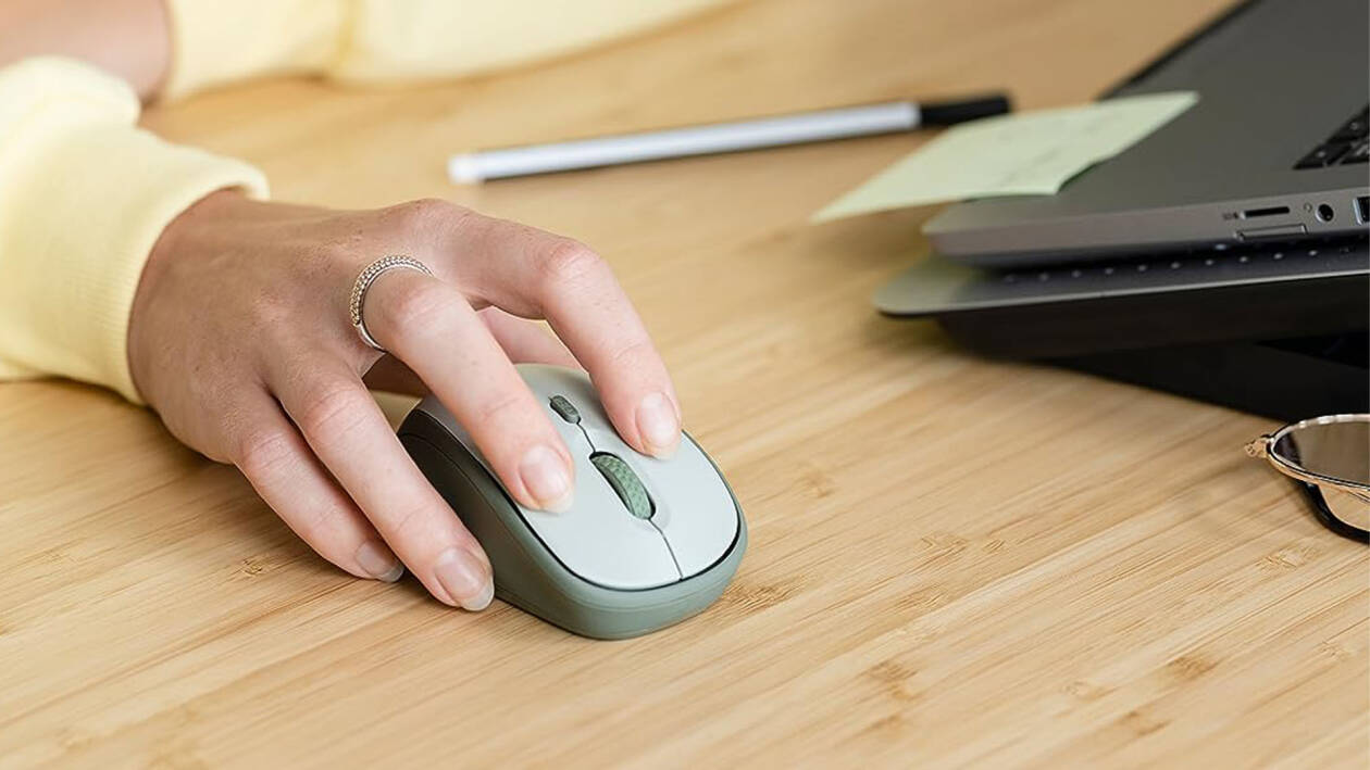 Gemelli Da Uomo A Forma Di Mouse Del Computer | Altezza Qualità | Placcato Rodio | Colore Argento